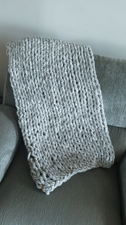 Chunky Knit Blanket